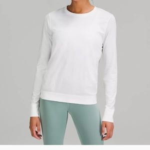 Swiftly Relaxed-Fit Long Sleeve Shirt in White Size 4